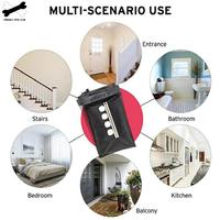 Przenośne składane siatki ogrodzenia dla psów bramy bezpieczeństwa dla dzieci osłona zabezpieczająca akcesoria dla zwierząt zainstaluj w dowolnym miejscu wewnątrz schodów 2